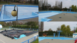 Areál koupaliště Hulín - sdružené snímky