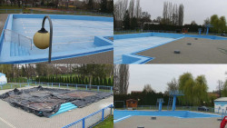 Areál koupaliště Hulín - sdružené snímky