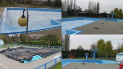 Areál koupaliště Hulín - sdružené snímky