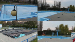 Areál koupaliště Hulín - sdružené snímky