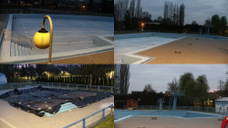 Areál koupaliště Hulín - sdružené snímky