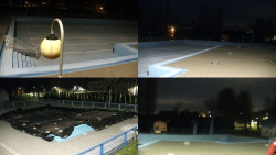 Areál koupaliště Hulín - sdružené snímky