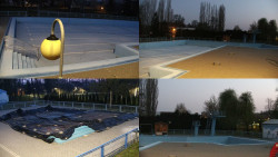 Areál koupaliště Hulín - sdružené snímky