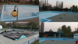 Areál koupaliště Hulín - sdružené snímky