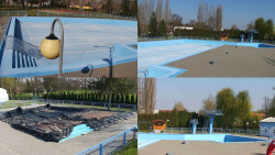 Areál koupaliště Hulín - sdružené snímky