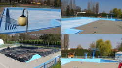 Areál koupaliště Hulín - sdružené snímky