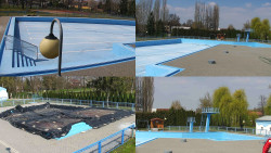 Areál koupaliště Hulín - sdružené snímky