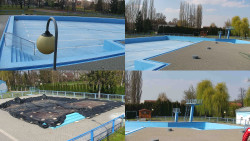 Areál koupaliště Hulín - sdružené snímky