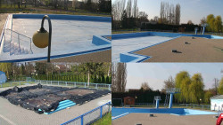 Areál koupaliště Hulín - sdružené snímky