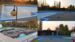 Areál koupaliště Hulín - sdružené snímky