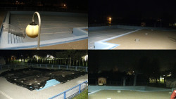 Areál koupaliště Hulín - sdružené snímky