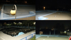 Areál koupaliště Hulín - sdružené snímky