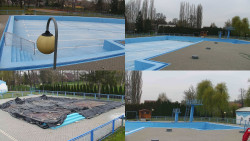 Areál koupaliště Hulín - sdružené snímky