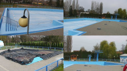 Areál koupaliště Hulín - sdružené snímky