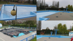 Areál koupaliště Hulín - sdružené snímky