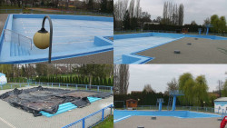 Areál koupaliště Hulín - sdružené snímky