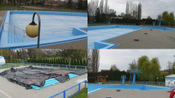 Areál koupaliště Hulín - sdružené snímky