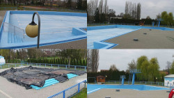 Areál koupaliště Hulín - sdružené snímky