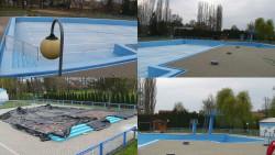 Areál koupaliště Hulín - sdružené snímky