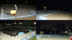 Areál koupaliště Hulín - sdružené snímky