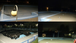 Areál koupaliště Hulín - sdružené snímky