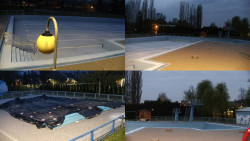 Areál koupaliště Hulín - sdružené snímky