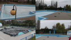 Areál koupaliště Hulín - sdružené snímky