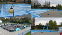 Areál koupaliště Hulín - sdružené snímky