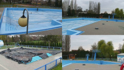 Areál koupaliště Hulín - sdružené snímky