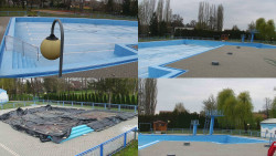 Areál koupaliště Hulín - sdružené snímky