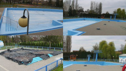 Areál koupaliště Hulín - sdružené snímky