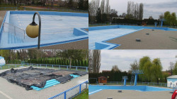 Areál koupaliště Hulín - sdružené snímky