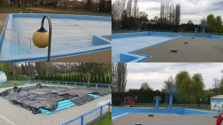 Areál koupaliště Hulín - sdružené snímky