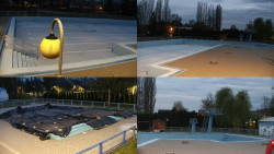 Areál koupaliště Hulín - sdružené snímky