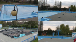 Areál koupaliště Hulín - sdružené snímky