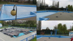 Areál koupaliště Hulín - sdružené snímky