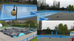 Areál koupaliště Hulín - sdružené snímky