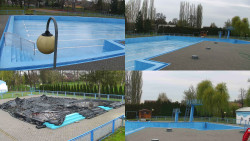 Areál koupaliště Hulín - sdružené snímky