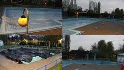 Areál koupaliště Hulín - sdružené snímky