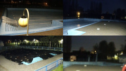 Areál koupaliště Hulín - sdružené snímky