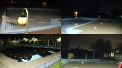 Areál koupaliště Hulín - sdružené snímky