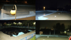 Areál koupaliště Hulín - sdružené snímky