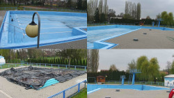 Areál koupaliště Hulín - sdružené snímky