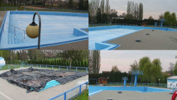 Areál koupaliště Hulín - sdružené snímky