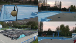 Areál koupaliště Hulín - sdružené snímky