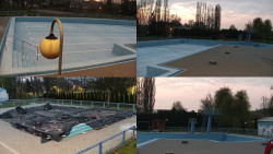 Areál koupaliště Hulín - sdružené snímky