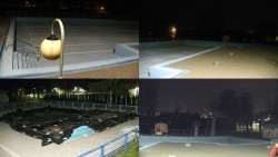 Areál koupaliště Hulín - sdružené snímky