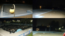 Areál koupaliště Hulín - sdružené snímky