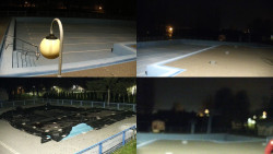 Areál koupaliště Hulín - sdružené snímky