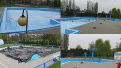 Areál koupaliště Hulín - sdružené snímky